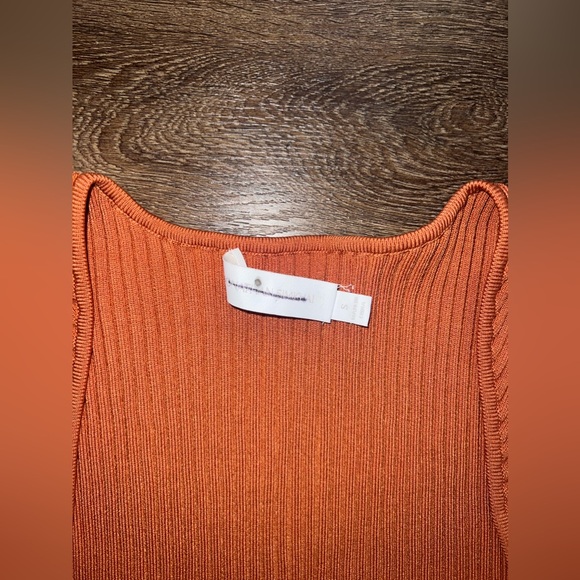 Jonathan Simkhai Rust Midi Dress - Picture 6 of 6